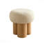 Tabouret avec coussin en peluche Grieg-1490628363