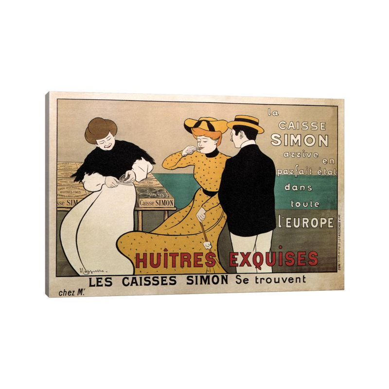 Vintage Ad Poster - Wrapped Canvas Rectangle Print, 20.32 cm H x 30.48 cm W