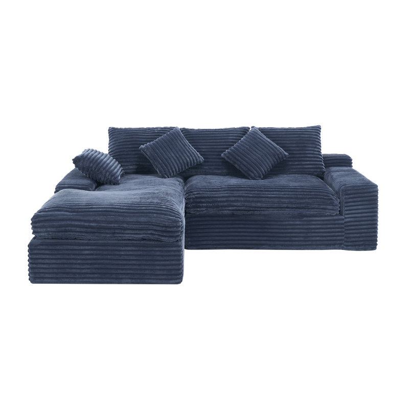 Canapé modulaire en tissu de conception moderne et confortable pour les espaces de vie