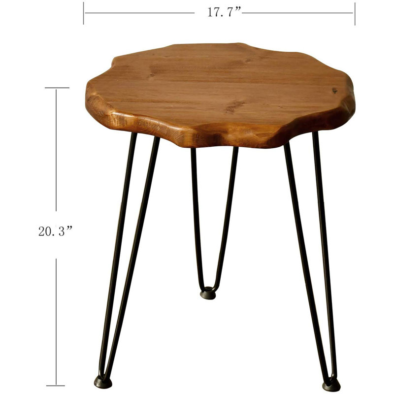 Modoc Solid Wood Top End Table