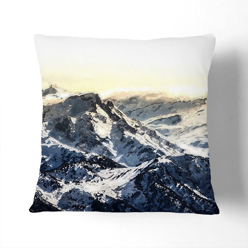 Square Throw Cushion, 55cm H x 55cm W x 20cm D