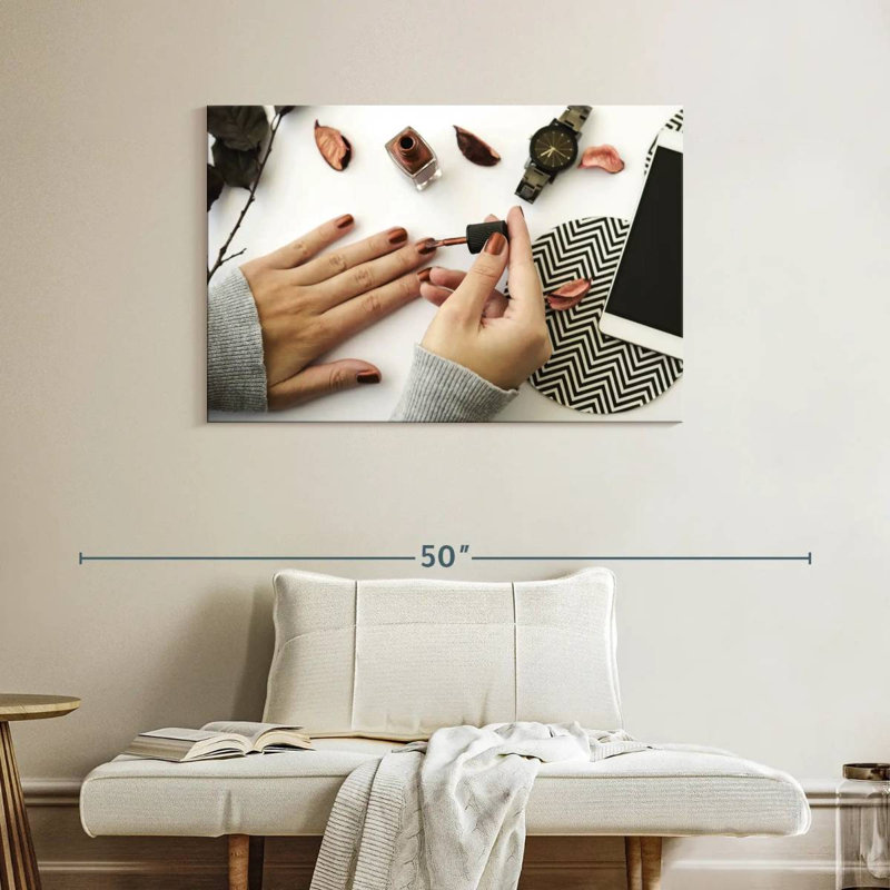 Manicure, 26" H x 39" W