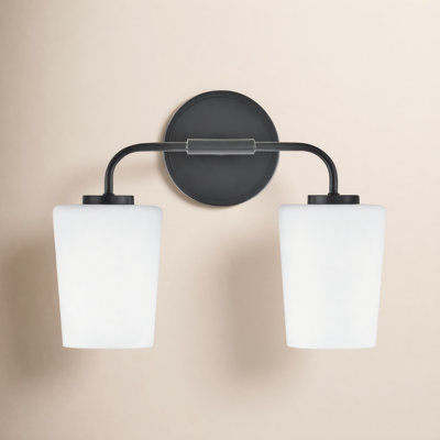 Éclairage pour salle de bain à intensité variable 2 lumières Fitz
