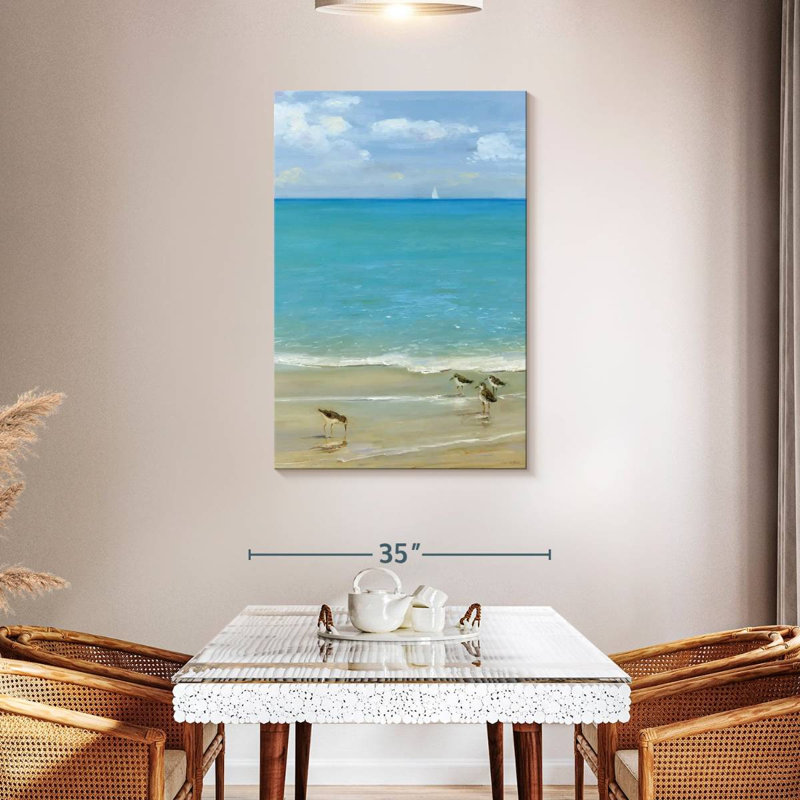 Gillard Sunday At The Shore, 45" H x 30" W