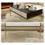 Table basse moderne avec 2 tiroirs, table de rangement de salon, table centrale