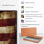 "Textured American Flag", reproduction sur toile-92279841