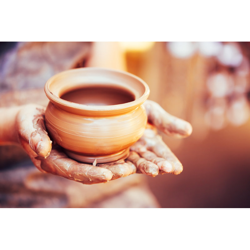 Artisanat en argile - Photographie sur toile, H 24 po x l 36 po