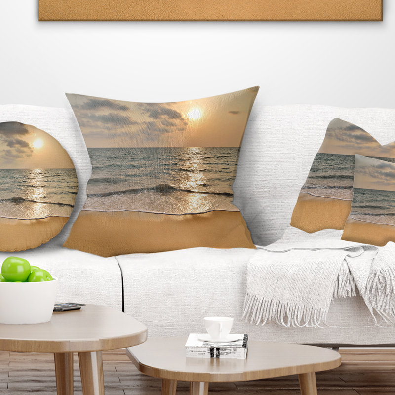 Coussin Seascape, 16 po x 1 po, Coussin décoratif