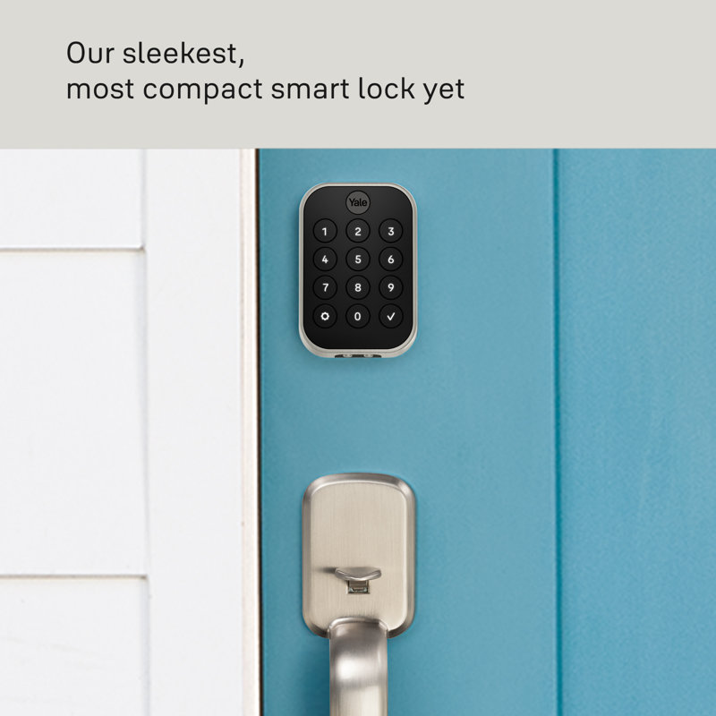 Yale Assure Lock 2 Key-Free Keypad With Bluetooth, Satin Nickel