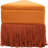 Keyia Velvet Ottoman / Stool-840412617