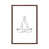 Classic Brown Wood Framed selected