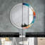 Huldar Glass Flat Wall Mirror