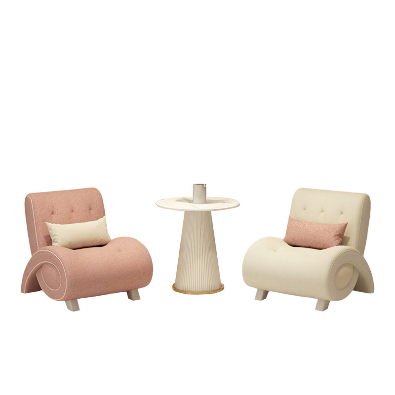 Gecenia, Off-White/Light Pink