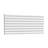 5/8 in D x 9-7/8 in W x 78-3/4 in L Primed White Plain Modern Hill Polyurethane Panel Moulding