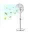 Ventilateur industriel sur pied 16 pouces oscillant debout pour régler la vitesse de la chambre à coucher-115329666