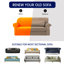Soft Spandex Stretch Box Cushion Sofa Slipcover-1177137382-1089158418