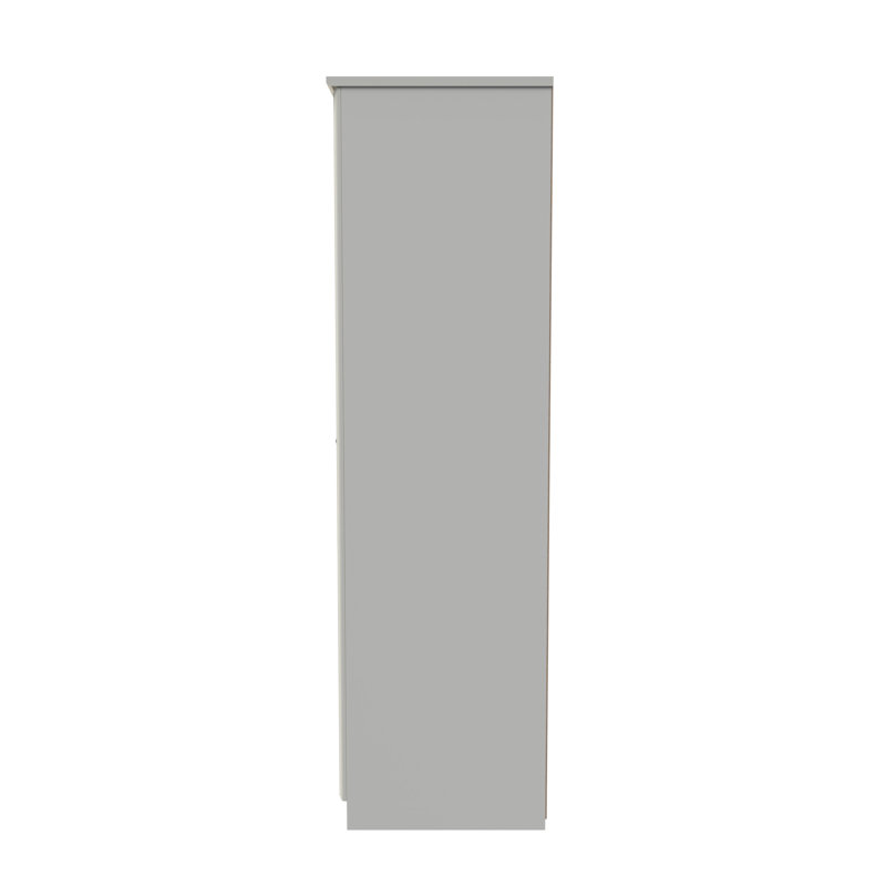 Adala Manufactured Wood Wardrobe, Cream Ash