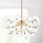 Lustre de sphère spoutnik 6 lumières Fregoso