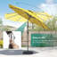 Parasol de patio 9 pi DEL, cadre de marché avec cadre en métal robuste à 8 nervures-1906660432