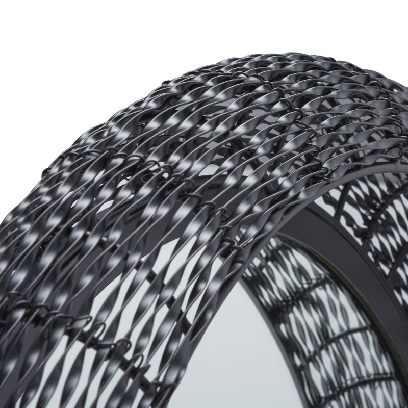 Metal Flat Wall Mirror