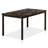 Crifasi Faux Marble Top Metal Base Dining Table