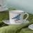 Achille Espresso Coffee Cup with Saucer