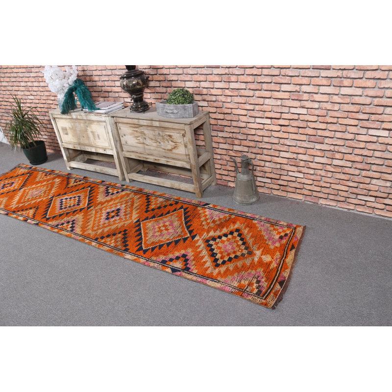 Tapis de couloir turc Herki
