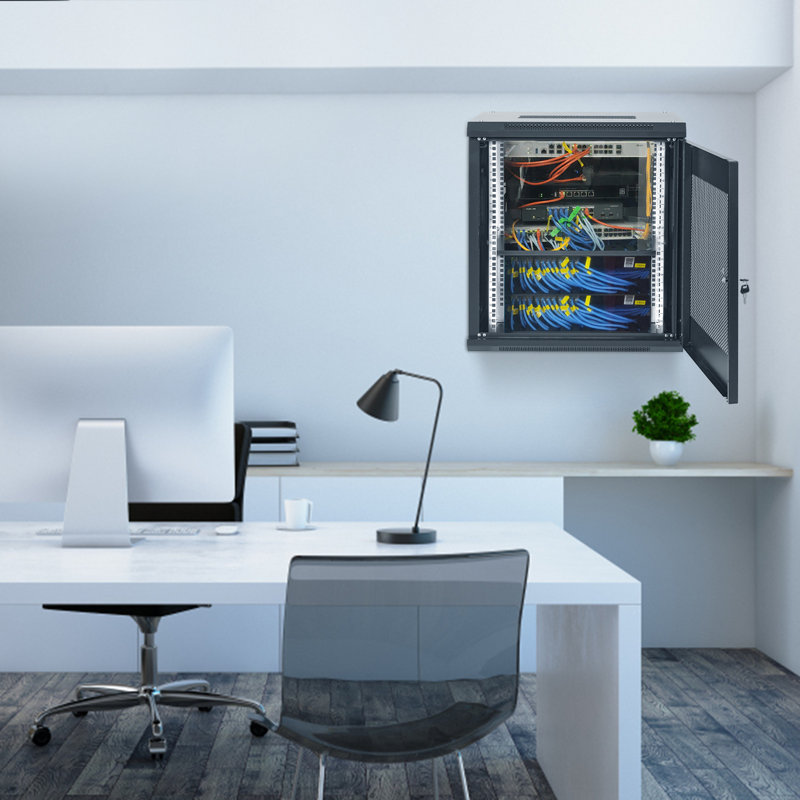 VEVOR Wall Mount Network Server Cabinet, Server Rack Cabinet Enclosure. for IT Equipment.