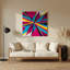 Art mural rigide en métal 60 "Hard Edge"-834961715