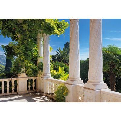 Bosby Villa Liguria 3.68m x 254cm 8 Piece Wallpaper Panel