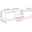 Labonte  TV Cabinet with LED Lights 120x30x35,5 cm-36263511-36260467
