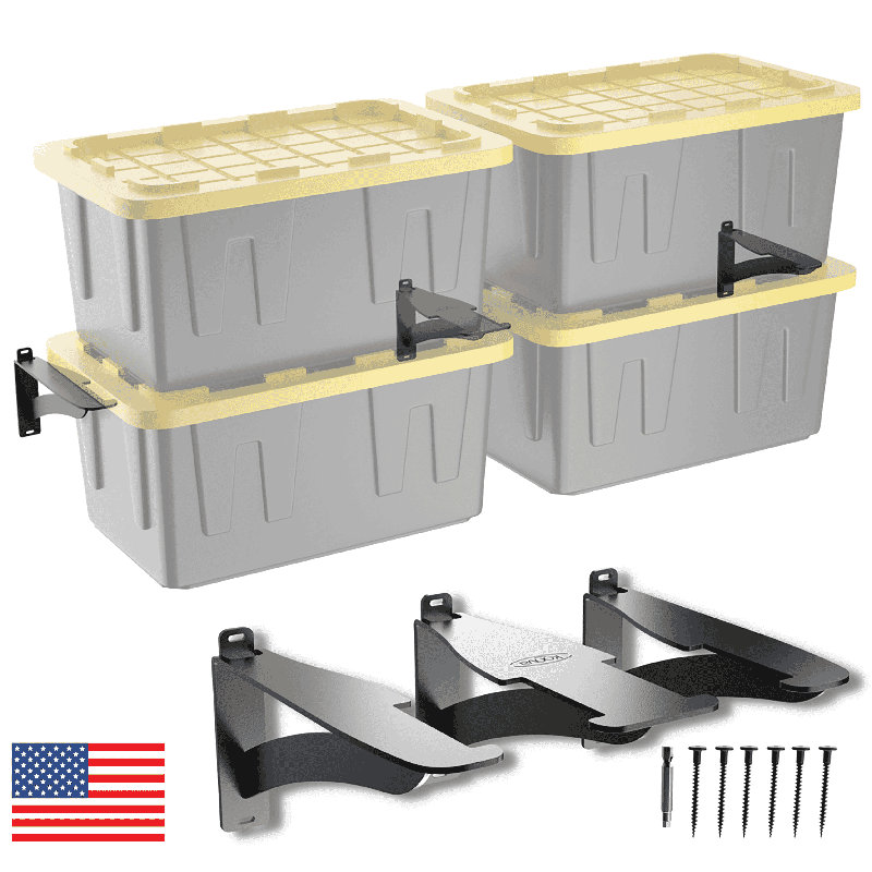 4'' W Steel Storage Rack