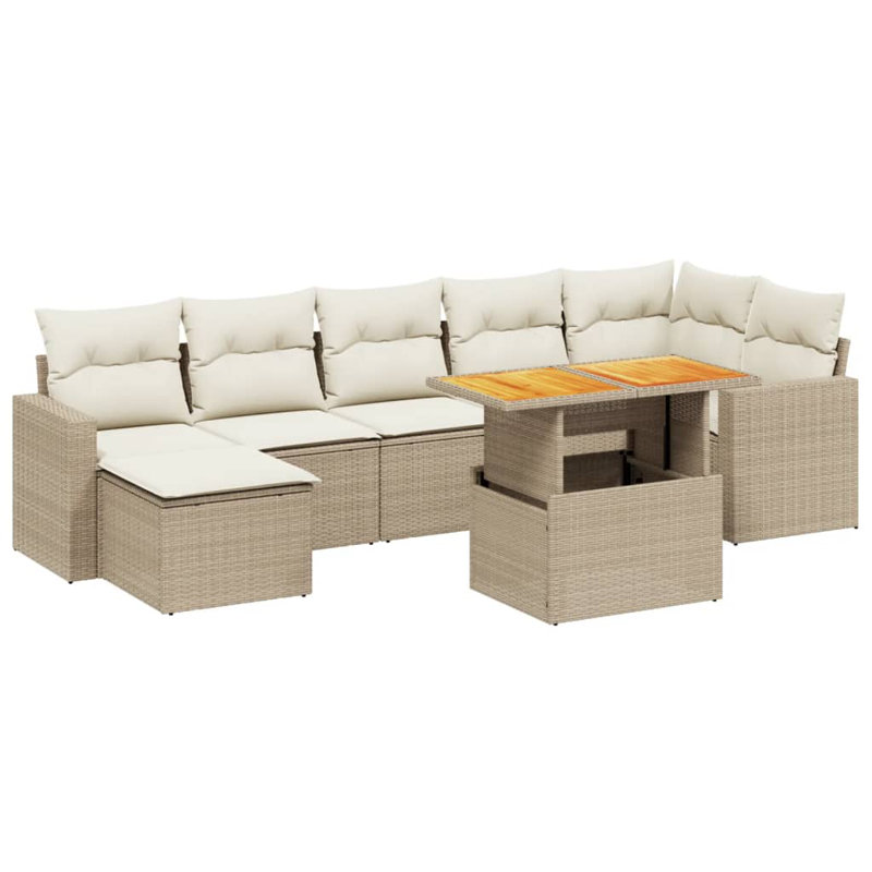 Vidaxl Sofa Set Beige