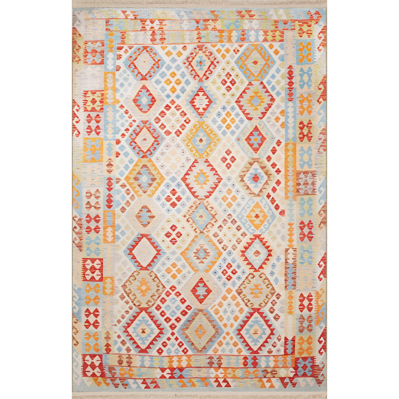 Tapis intérieur / extérieur Klervi, Rectangle 5 pi x 6 pi 6 po