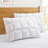 Luxury Pinch Pleat White Down Feather Pillows-1394362503