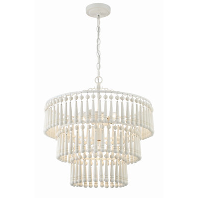 - Light Matte White Empire Pendant