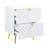 Gaines 2-Drawer Nightstand in High Gloss-39490623