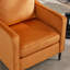 1 Seater Linen Sofa-232394072