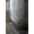 10.5x10.5x13" Aluminum Vase, Silver Streaks-1281948335