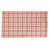 Blanc / turquoise / orange