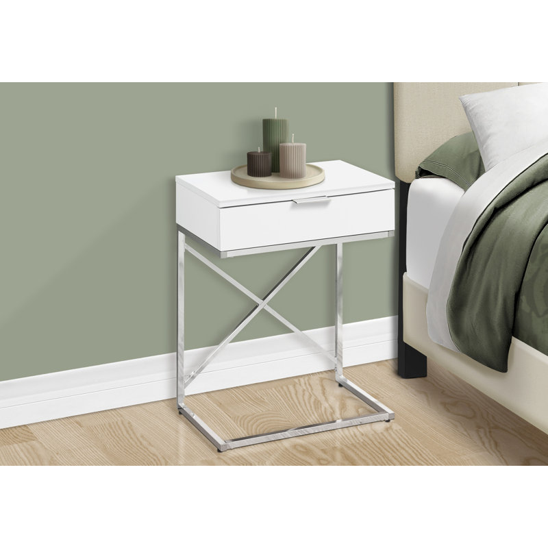 Table d'appoint, Blanc