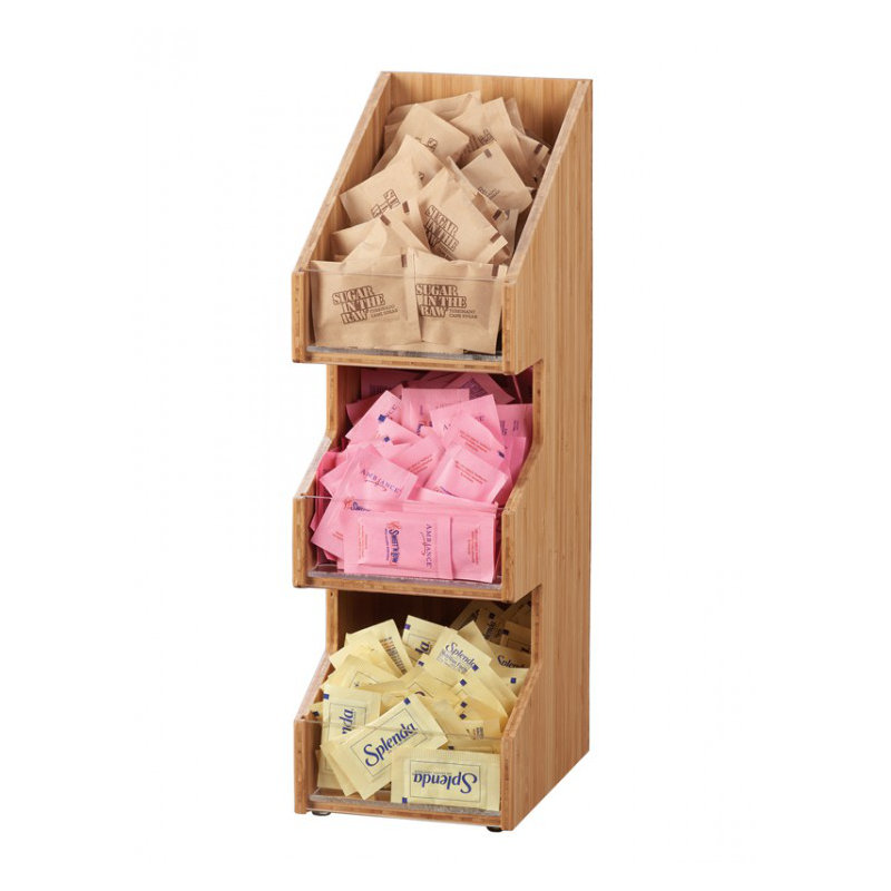 Bamboo Condiment Organizers