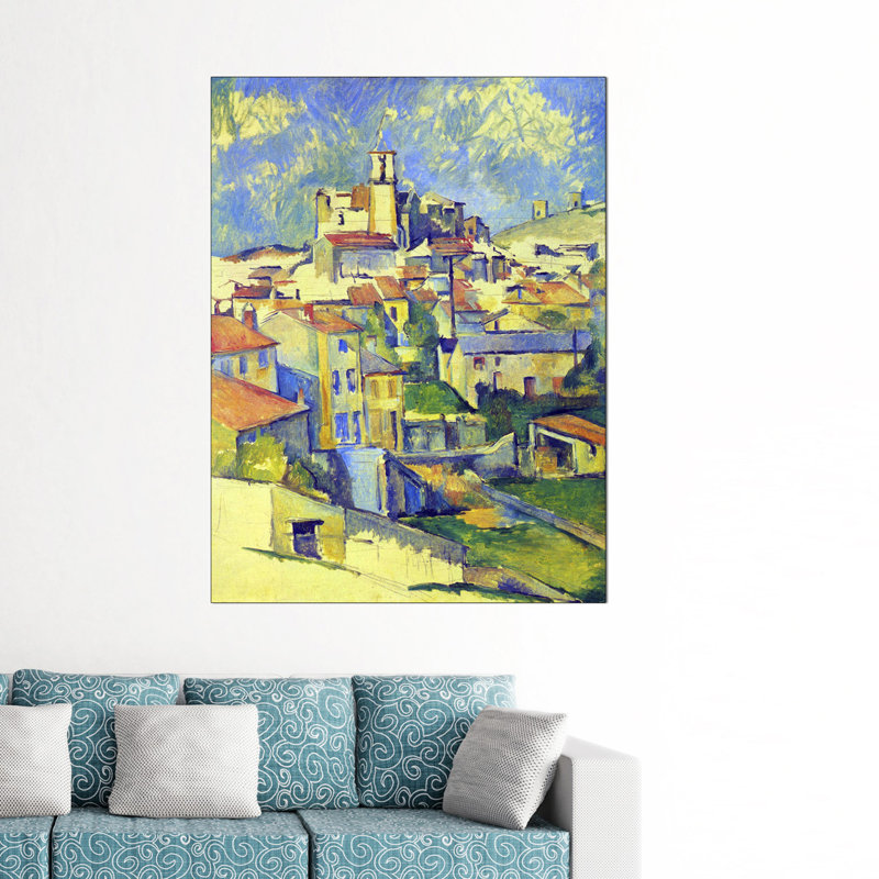 Paul Cezanne - Wrapped Canvas Painting, 80cm H x 60cm W x 1.8cm D