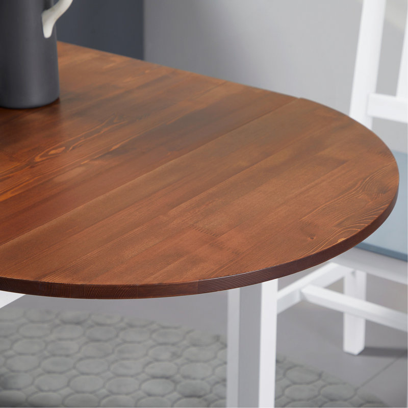 Versatile Folding Solid Wood Kitchen Table For Compact Spaces, Enhancing Functionality