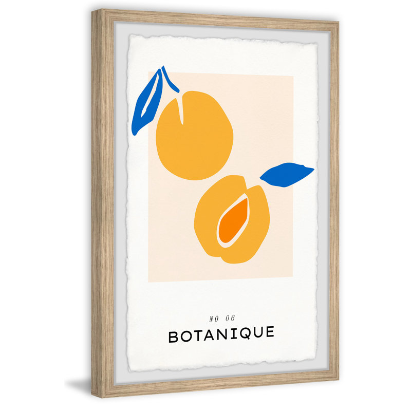 «Botanique», reproduction encadrée, L 8 po x H 12 po