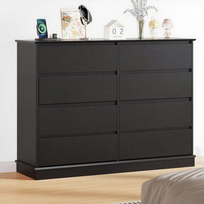 dresser cheap Brooks 6 Drawer Dresser with Interlocking Drawers main image 1