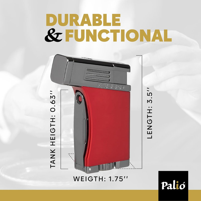 Rechargeables à jet simple incliné Palio Pro Scorpius, Gris et rouge