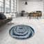 Tapis décoratif multicolore à motif abstrait-1770224708