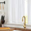 Klyde Linen Blend 26'' W Cafe Curtain Kitchen Curtain-1657815034-1657815029