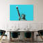Lady Liberty'S Toast Colorful Modern Surreal City Wall Art Print by Artem Pozdniakov - Wrapped Canvas Print-322327700